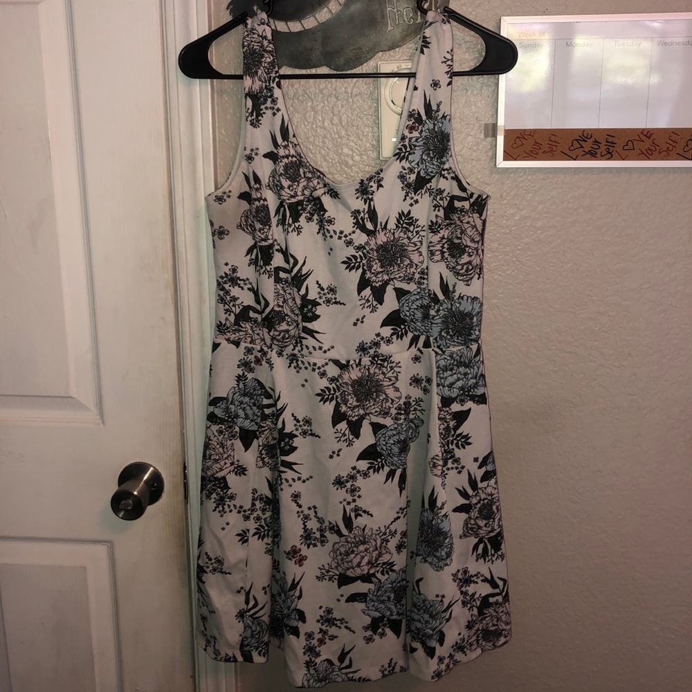 Floral mini dress